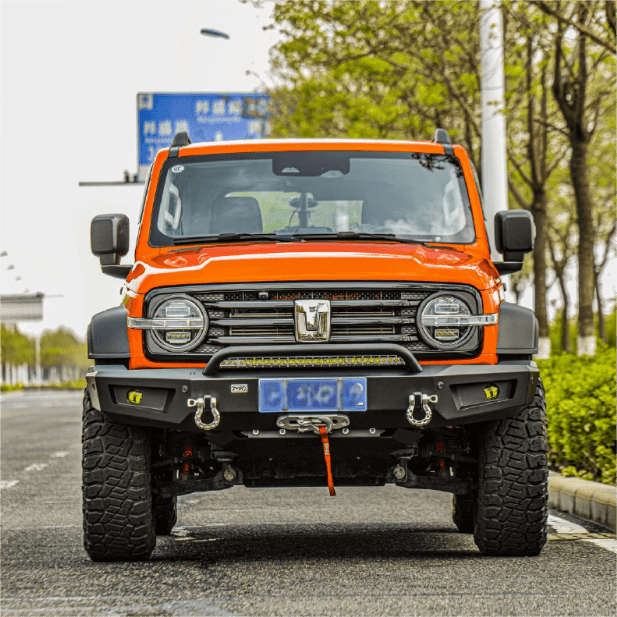 GWM Tank 300 HEV hybrid MK MEIKA front bumper bar modification single foglights