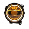 9" LED Headlamp Pair for 2018-2021 Jeep Wrangler JL