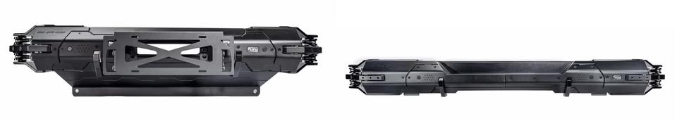 Jeep Wrangler front bumper and rear bumper