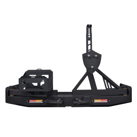 Heavy Duty 4x4 Winch Rear Bumper For Nissan Patrol Y61 