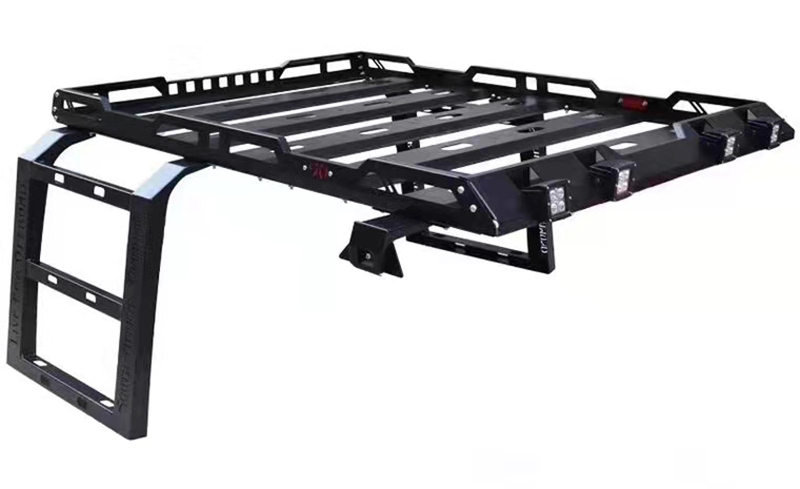 Jeep Wrangler JK JL Roof Rack with Side Ladder a