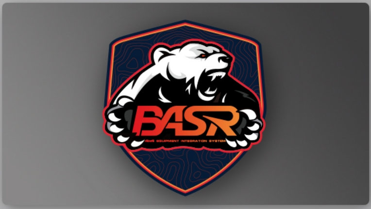 BASR Metal Sticker