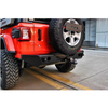 Poison Spyder Crawler Style Rear Bumper For 2018-2022 Jeep Wrangler JL