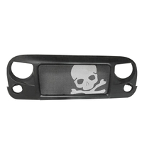 Avenger Grille With Skeleton ABS For Jeep Wrangler JK 2007~2018