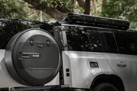 PLUMB Carbon Fiber Spare Tire Cover Kit for 2020+ Land Rover Defender 90 110 130