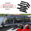 GWM Tank 300 Weather Shields 6PCS 4PCS