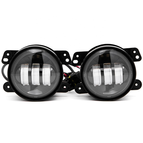 4'' Inch 30W LED Fog Lights Lamp White CREE Led Chip for 2007-2018 Jeep Wrangler Unlimited JK Driving Off-Road