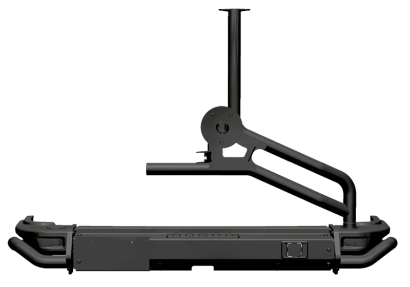aev rear bumper tire carrier jeep wrangler jl a