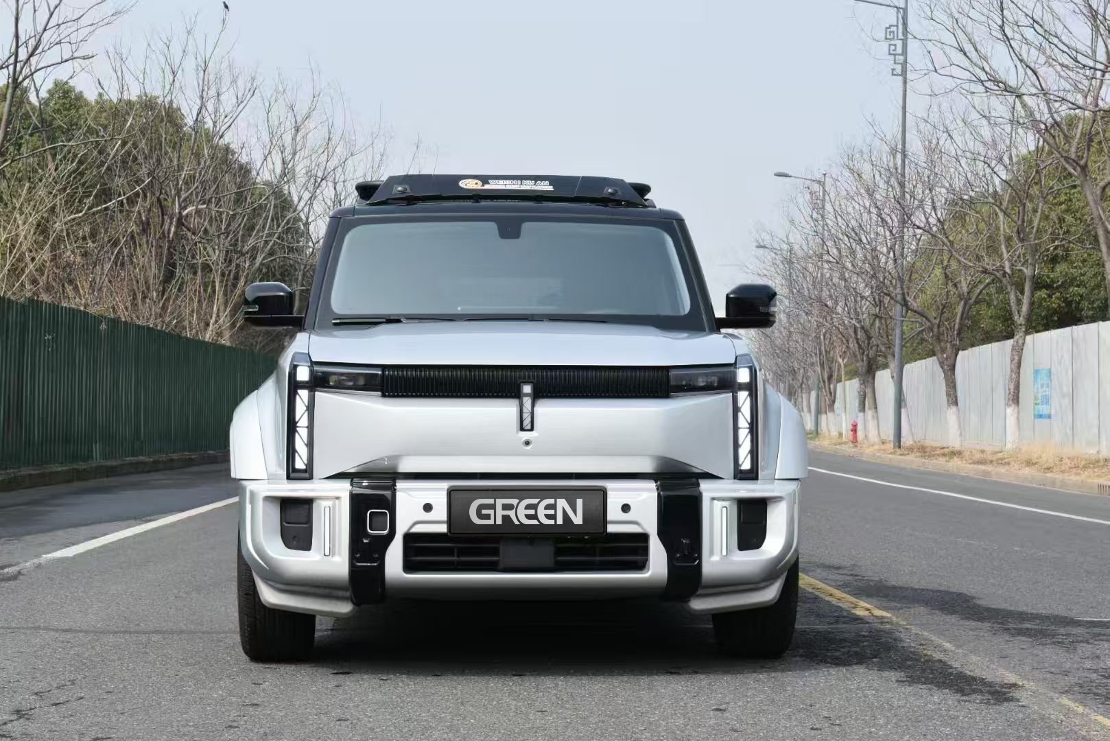 chery j6 body kit front view