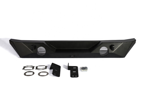 Poison Spyder Style Rear Bumper with D-Ring Tabs for Jeep Wrangler JK
