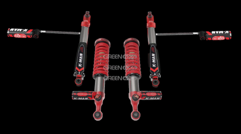 K-MAN POER Shock FM-58 1.5-inch Lift Compression And Rebound Adjustment