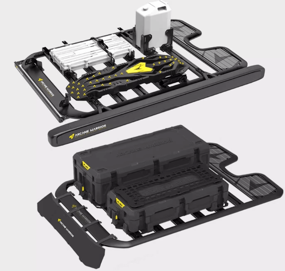 AW arcane warrior tank 300 roof rack roof platform