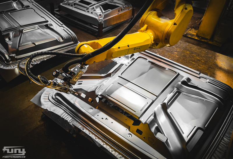 Fury Gravity Series Metal Hood Engine Cover Kits For Jeep Wrangler JL 01