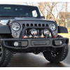 10th Anniversary Front Bumper with Hoop for Jeep Wrangler JKU Sahara Rubicon