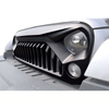 Angry Bird Grill Matte Black Mesh ABS for 2007-2018 Jeep Wrangler JK
