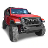 Matte black Front Grille Shark Grill Replacement for Jeep Wrangler JL JT 2018 2019 2020 2021