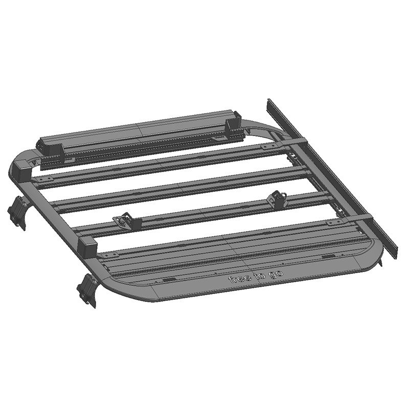 Jeep Wrangler JKU JLU 2 door 4 door Roof Rack - Buy 2 door jk roof rack