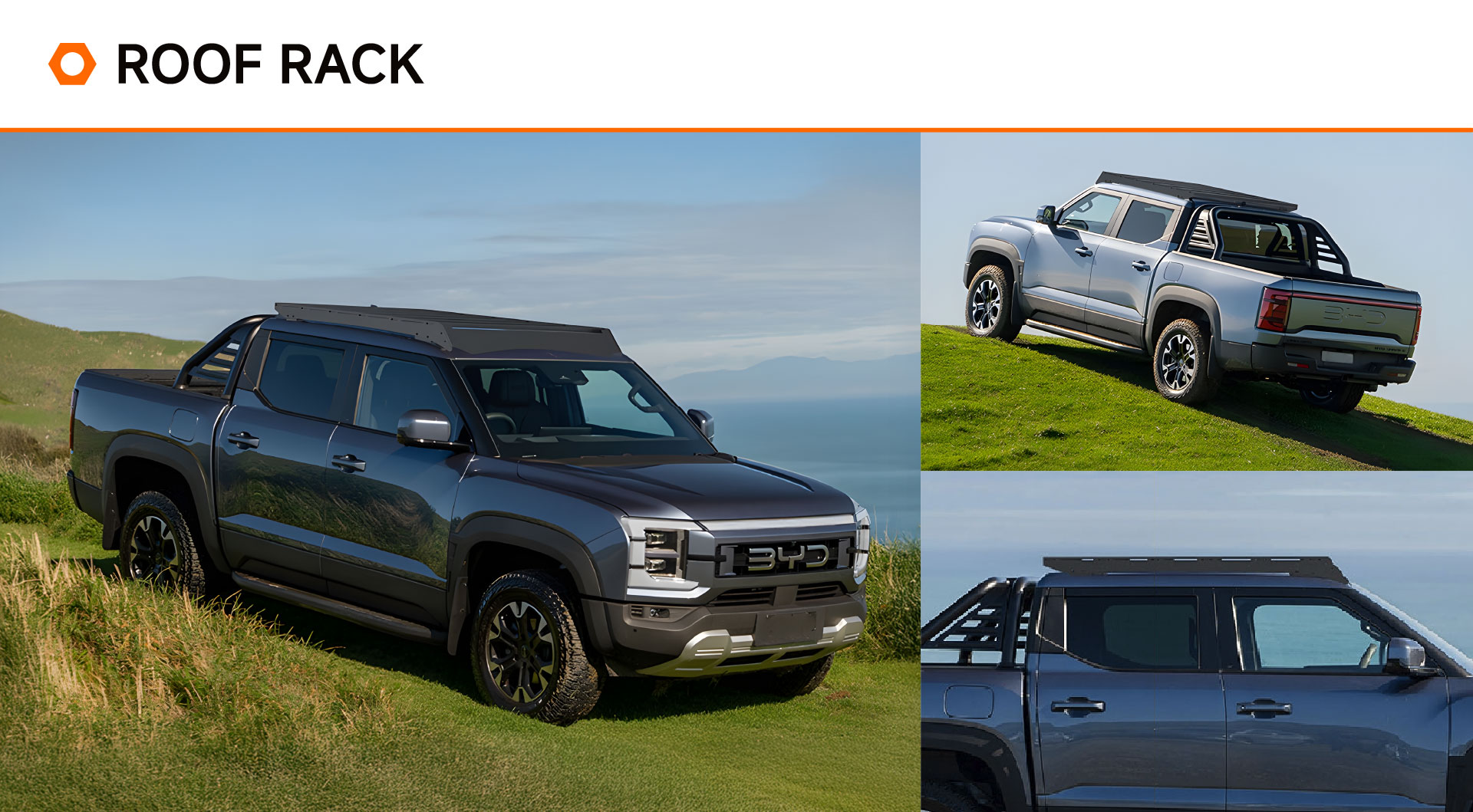 BYD SHARK 6 Pickup Ute Roof Rack Platform