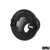 OMU Genesis Series Aluminum Gas Tank Cover with Transparent Capsule Design for Jeep Wrangler JK JL