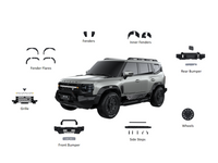 Jetour T2 Traveller JMK Silver Dragon Wing Body Kit Off-road Upgrade Widebody Kit