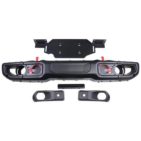 Mopar Style Aluminum Front Bumper for Jeep Wrangler JL & Gladiator JT