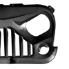 Angry Bird Grill Matte Black Mesh ABS for 2007-2018 Jeep Wrangler JK