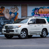 Aluminum Roof Racks Platform for Toyota Land Cruiser LC200 series