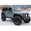 Aluminum Overland Tube Fenders Flare Rear for Jeep Wrangler JK 