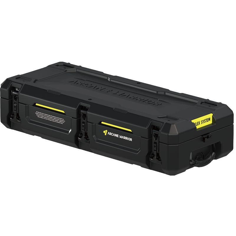 Camping equipment storage boxes