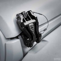 OMU Genesis Series Aluminum Hood Latch Lock for Jeep Wrangler JK JL Gladiator JT