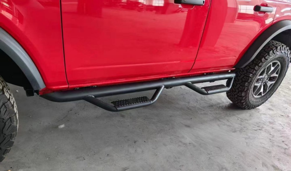 Ford Bronco Raptor Tubular Steel Side Steps Pedal