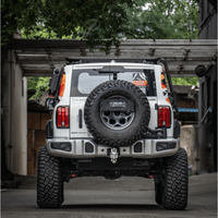 GWM Tank 300 HEV Hybrid TOPFIRE Darkest Rear Bumper