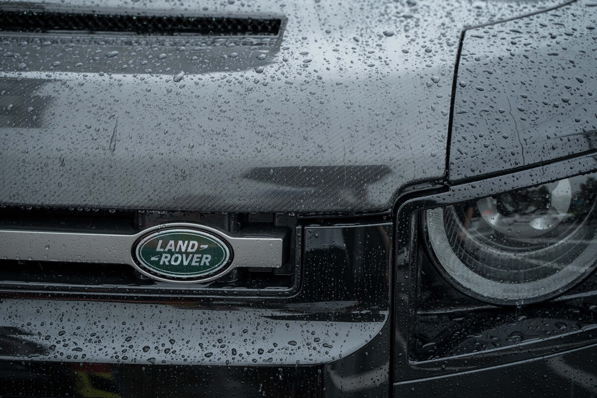 PLUMB carbon fibre bonnet land rover new defender 90