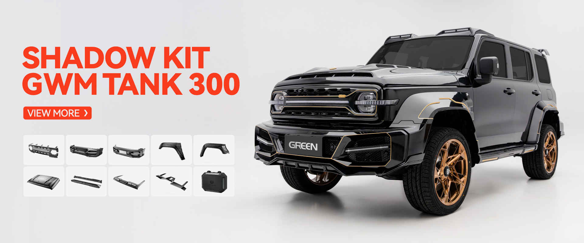 Tank 300 Body Kit Shadow Kit