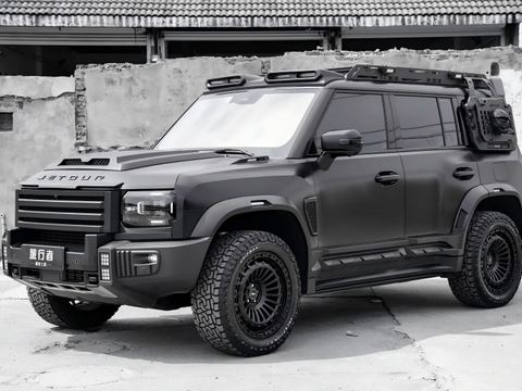 Jetour T2 Traveller Traverseo Black Knight Body Kit