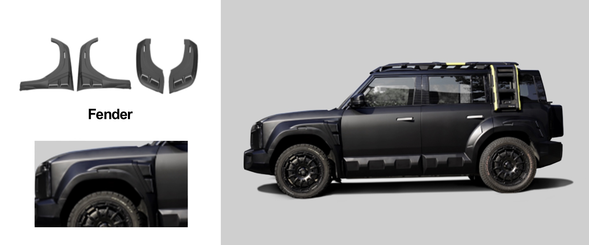iCAR03 BLADE Fender