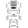 Hussar Body Kit for iCAUR V23 / Chery V23