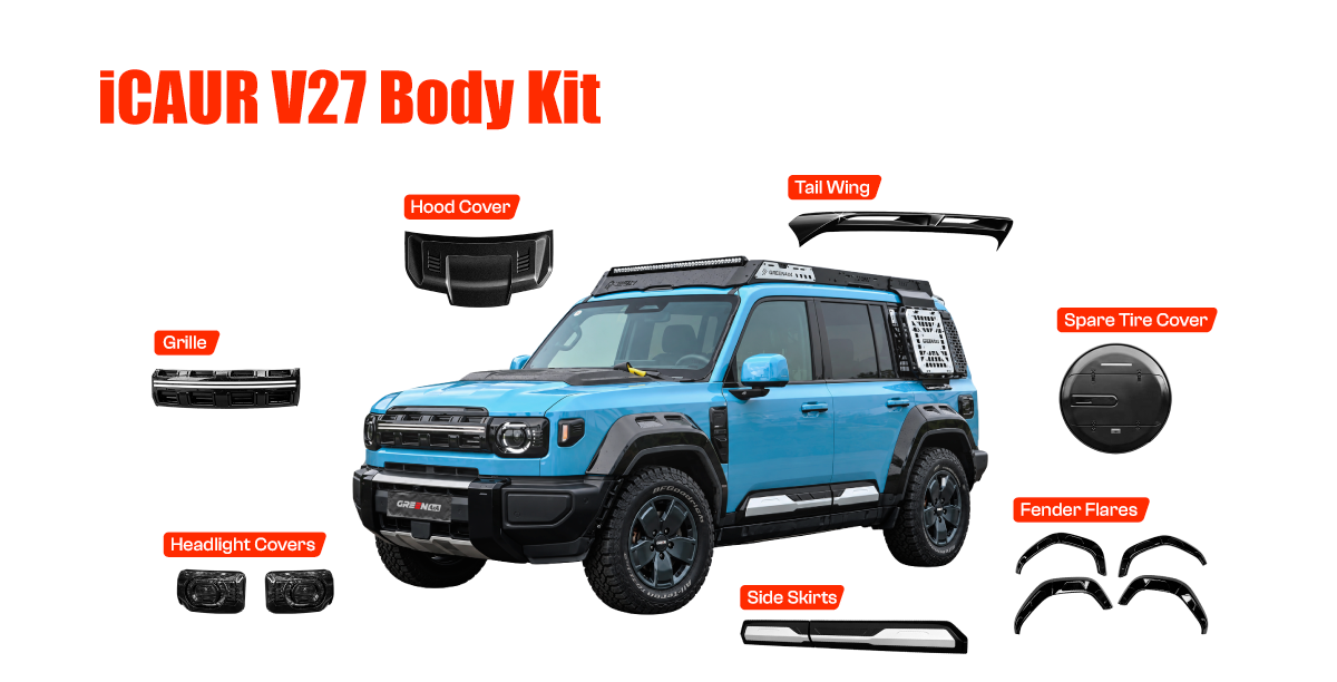 body kit for iCAUR V27