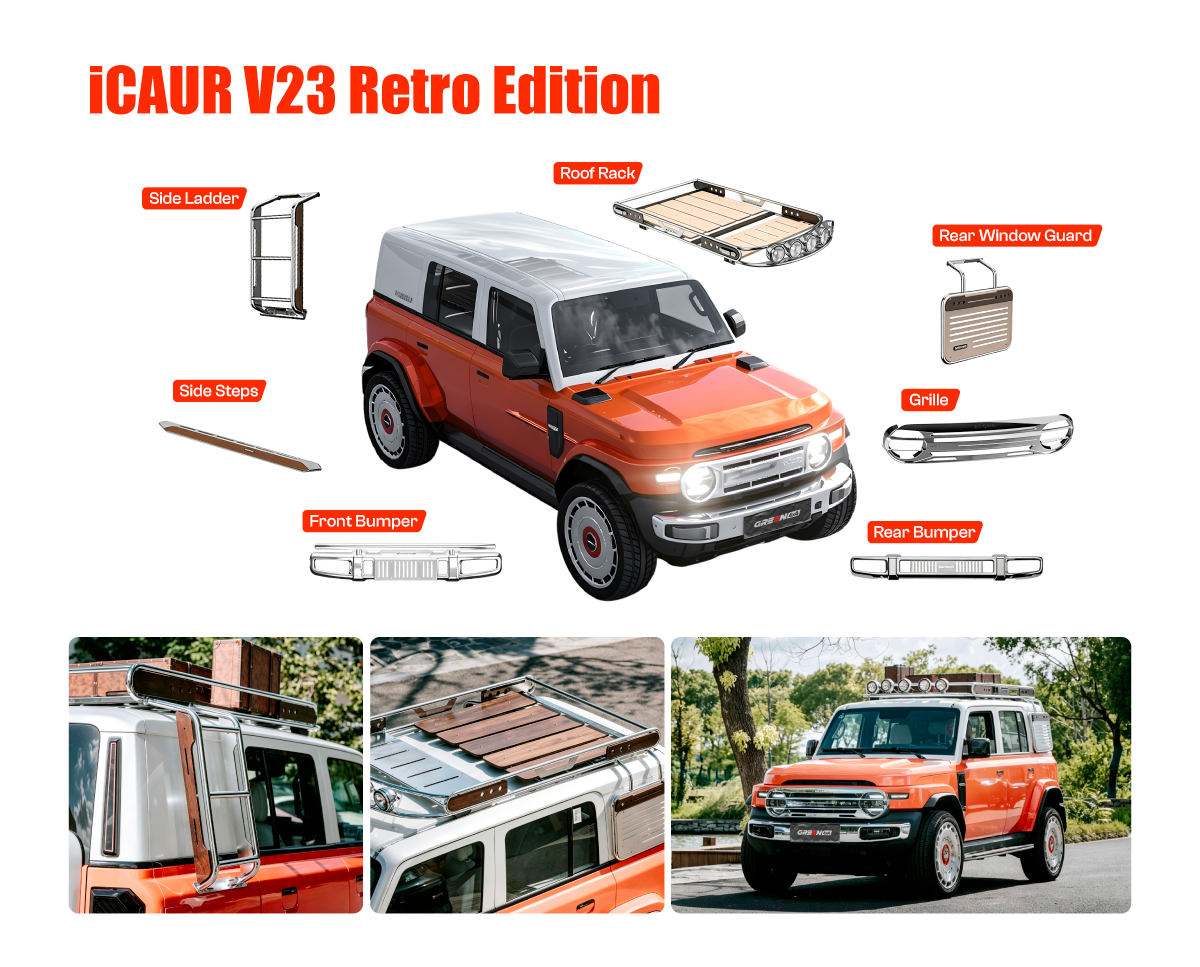 iCAUR V23 Retro Edition