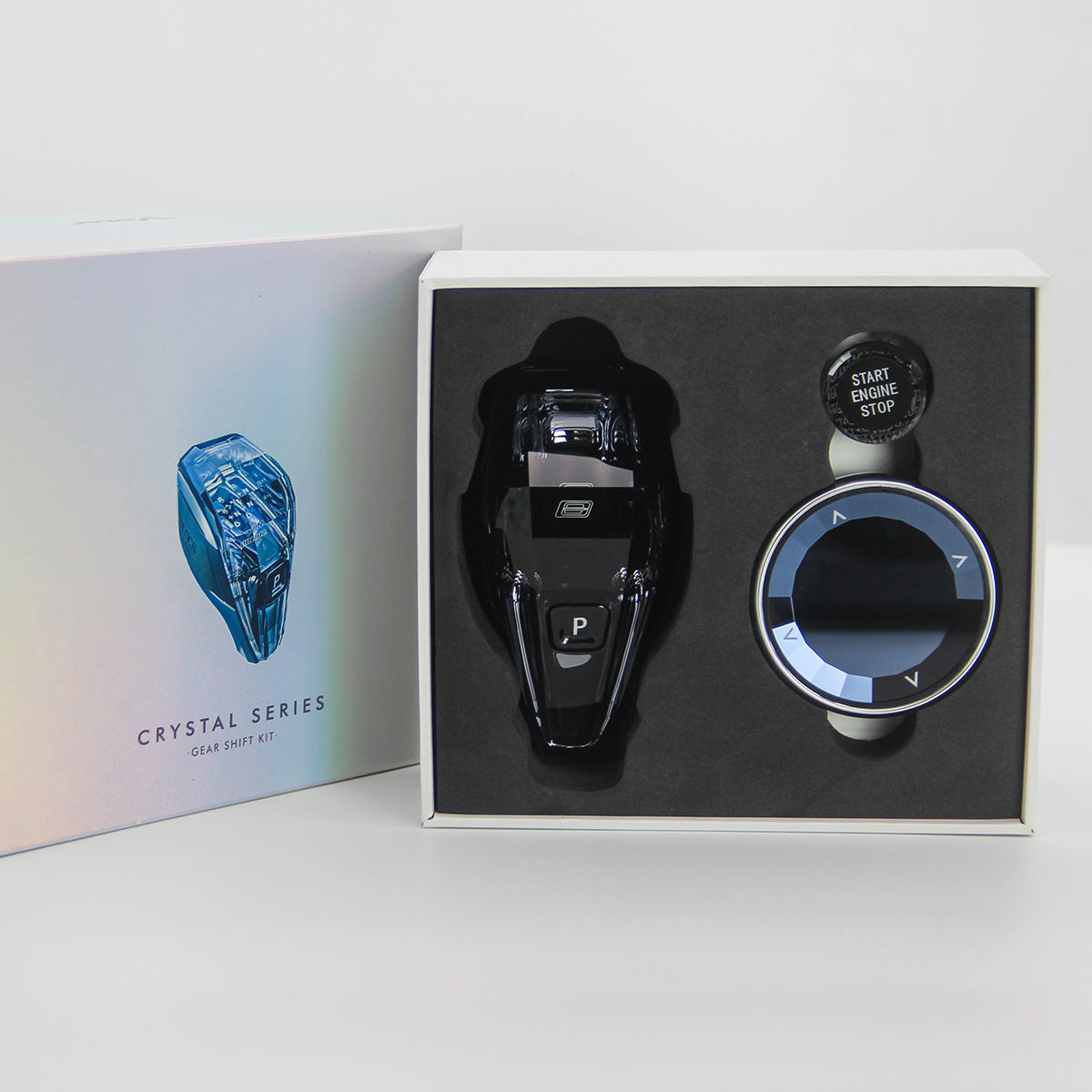 BMW 3 Series Crystal Gear Shift Knob, Start-Stop Button, and Controller.jpg